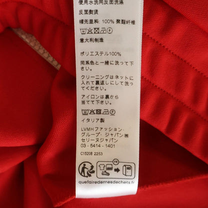 Celine Triomphe Tracks Zip Up Jacket Red — view 8