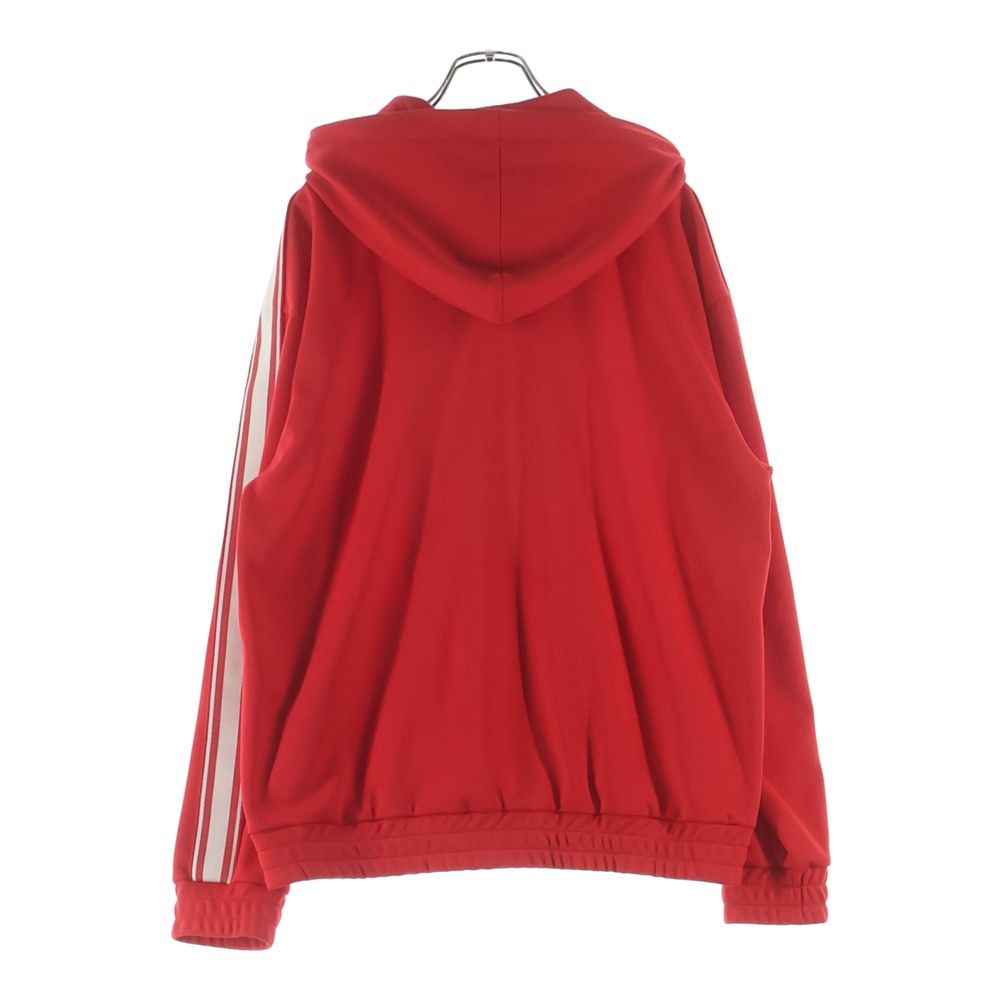 Celine Triomphe Tracks Zip Up Jacket Red — view 2