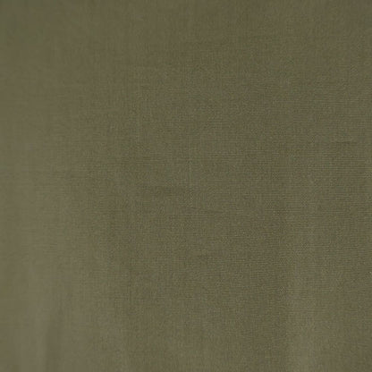 Hermes Stand Collar Half Zip Series Button Long Sleeve Shirt Khaki — view 5