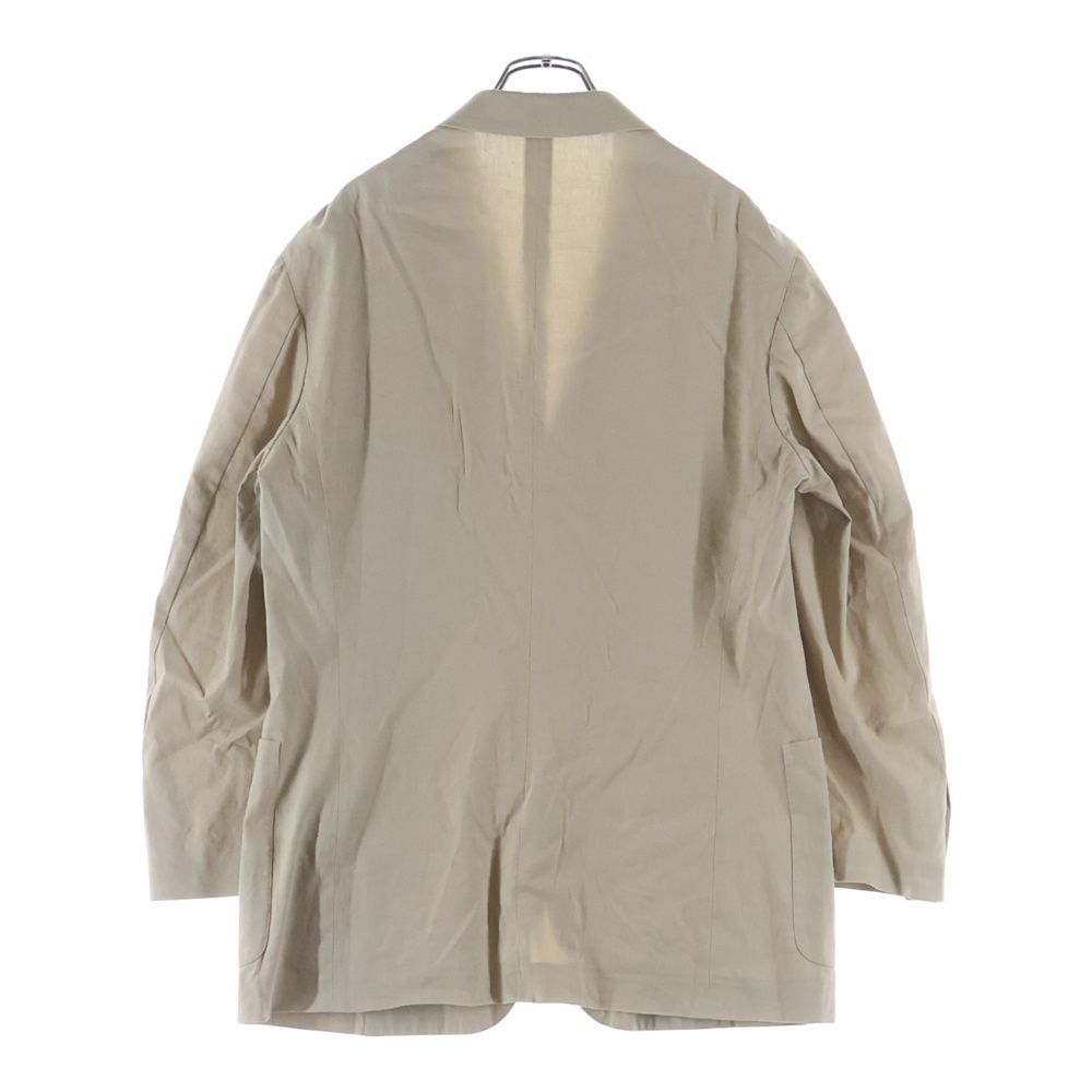 Hermes Linen Tailored Jacket Beige — view 2