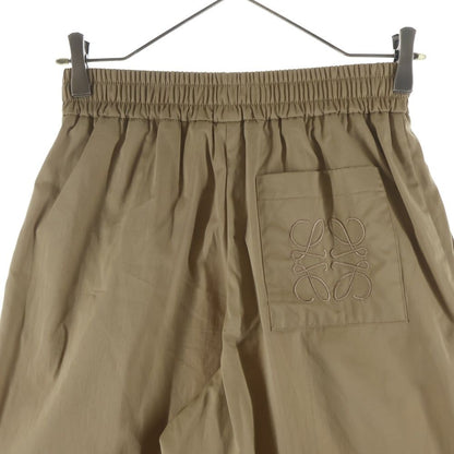 Loewe Anagram Logo Embroidery Pocket Wide Pants Beige — view 4