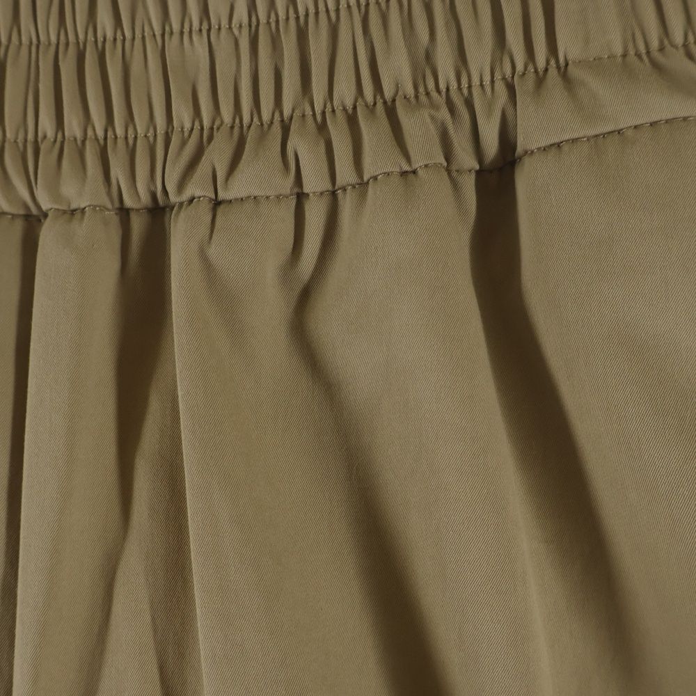 Loewe Anagram Logo Embroidery Pocket Wide Pants Beige — view 5