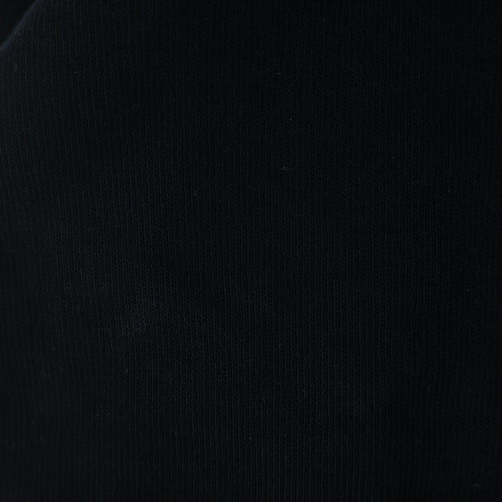 Loewe Logo Embroidery Crew Neck Long Sleeve Sweatshirt Black — view 5