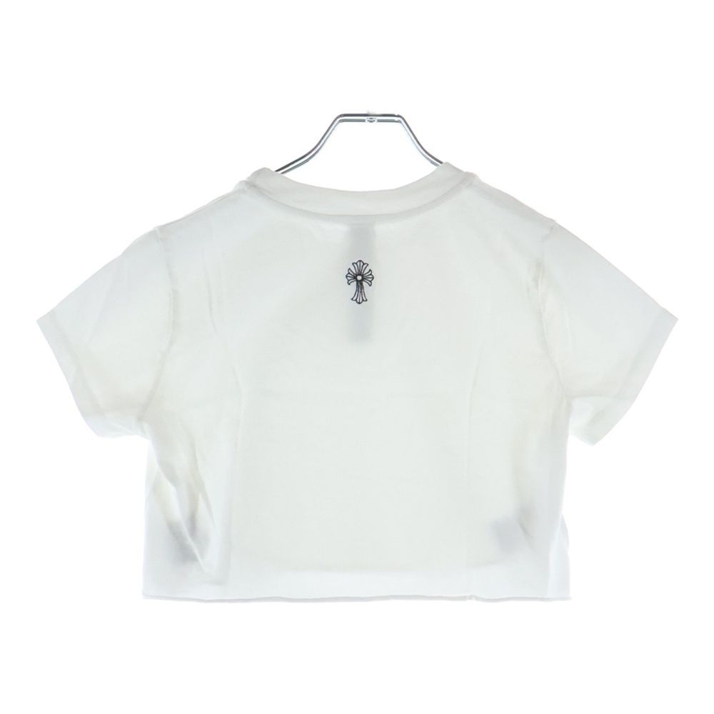 Chrome Hearts Not Cropped Short Sleeve T-Shirt Logo Embroidery Top White — view 2