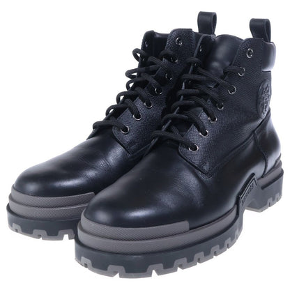 Hermes Limit Short Boots Black Leather Shoes — view 2