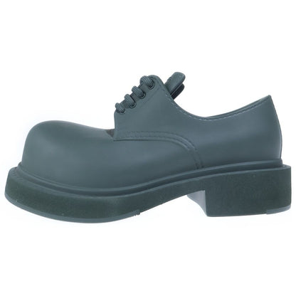 Balenciaga Steroid Derby Rubber Lace Up Low Cut Shoes Green