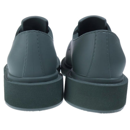 Balenciaga Steroid Derby Rubber Lace Up Low Cut Shoes Green — view 3