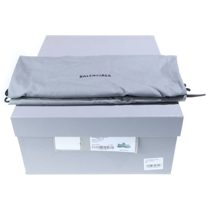 Balenciaga Steroid Derby Rubber Lace Up Low Cut Shoes Green — view 6