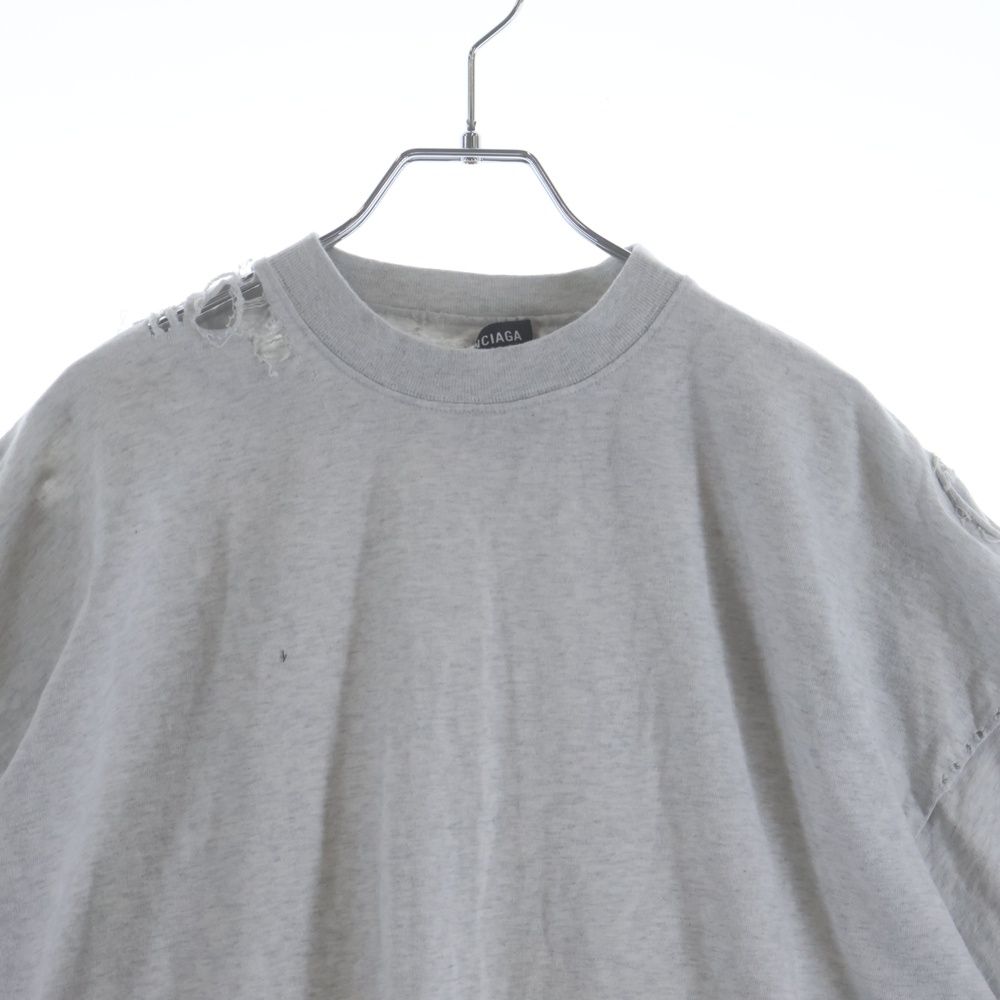 Balenciaga Destroy Repair T-Shirt Gray — view 3