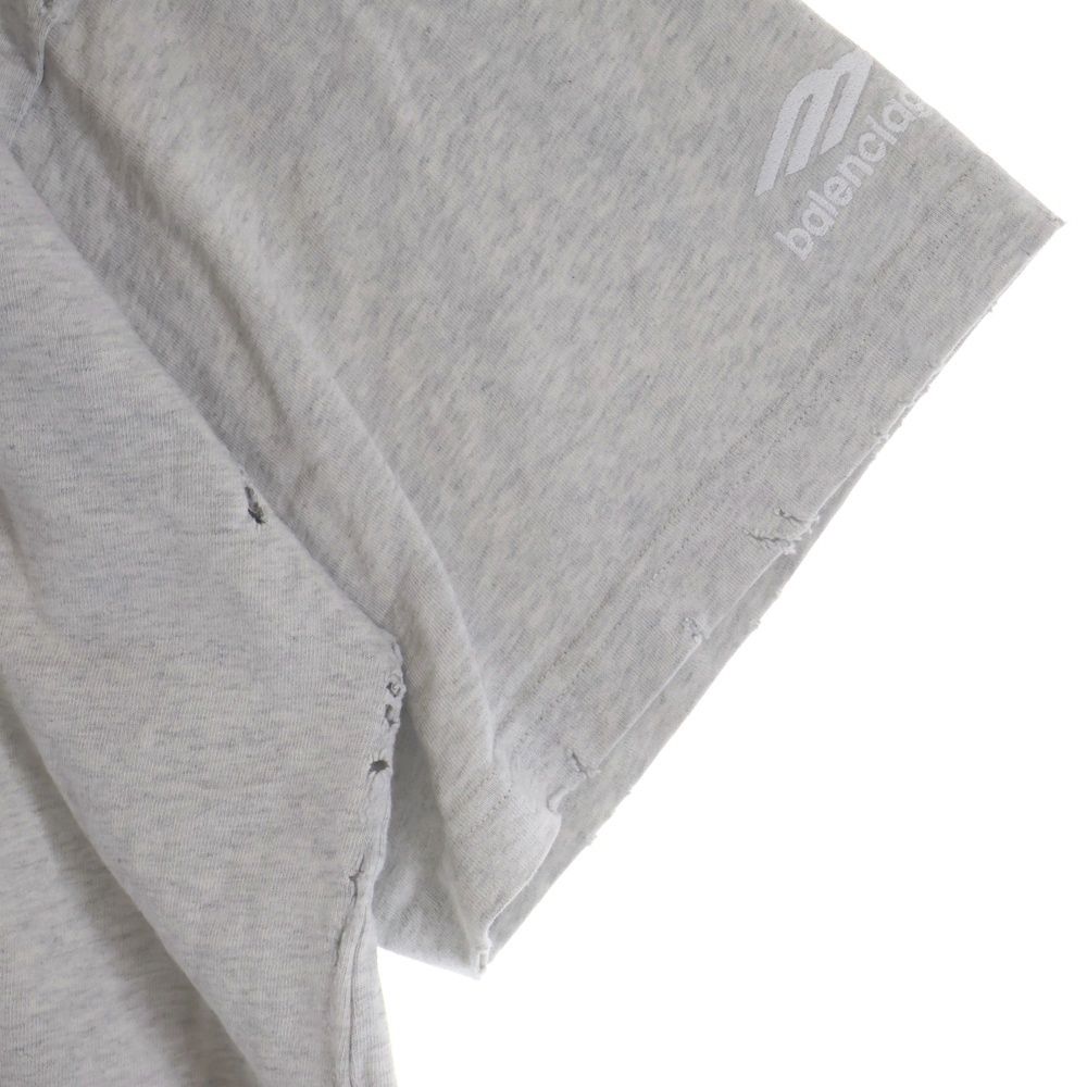 Balenciaga Destroy Repair T-Shirt Gray — view 5