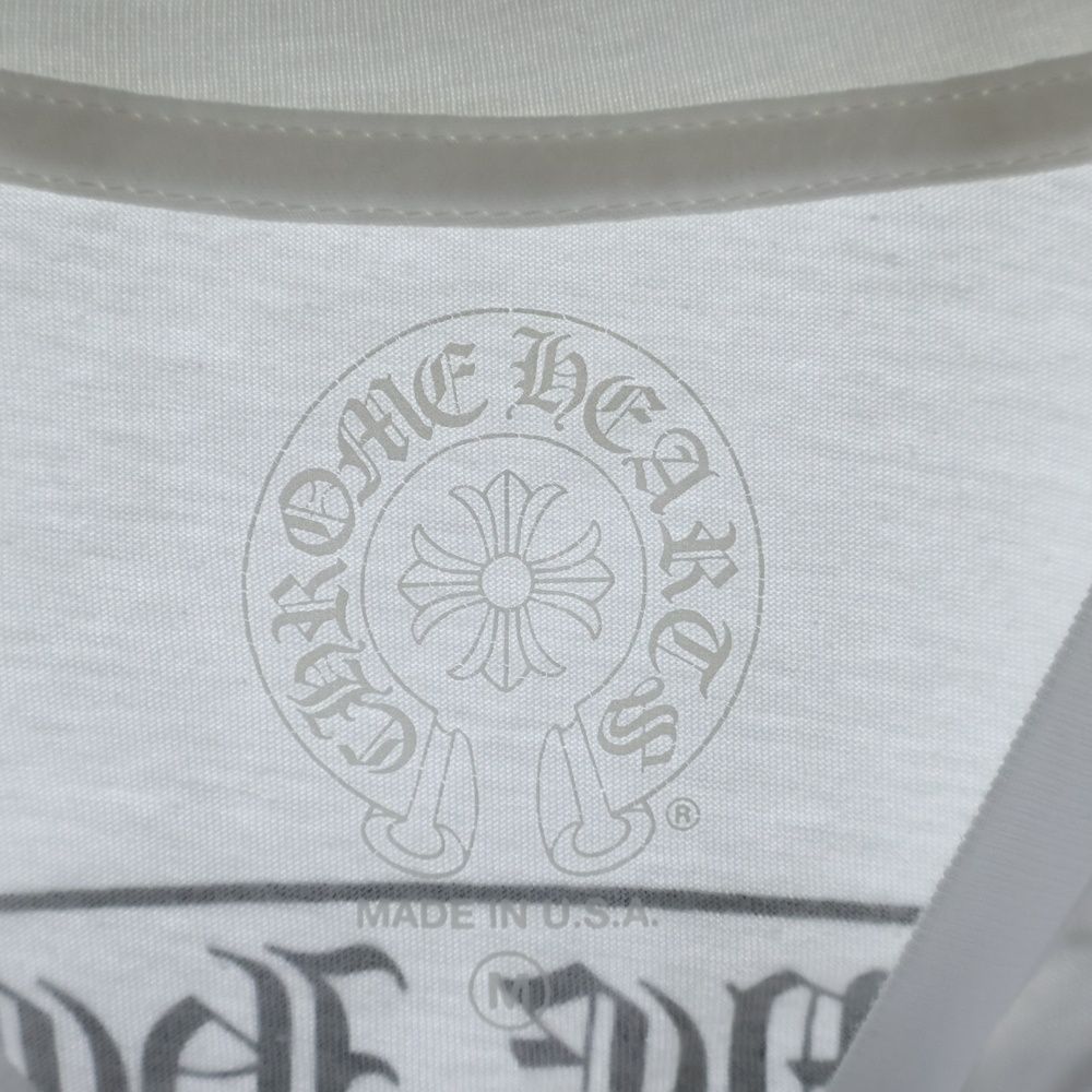 Chrome Hearts Tokyo Scroll Label Logo Tee Limited Back Double Sided Print Short — view 7