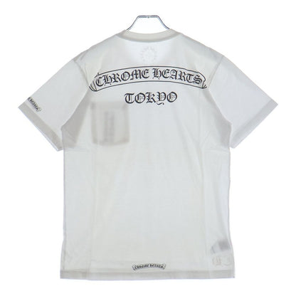 Chrome Hearts Tokyo Scroll Label Logo Tee Limited Back Double Sided Print Short