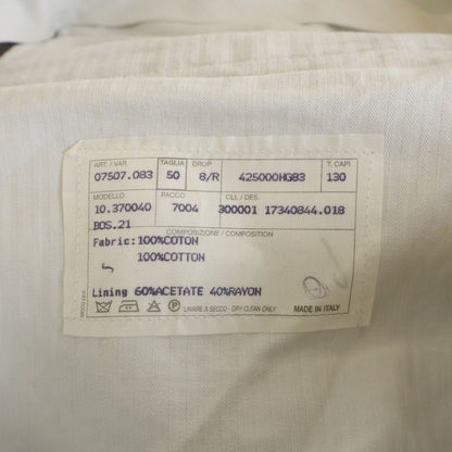 Hermes Vintage Cotton Chino Trousers Gray Pants — view 8