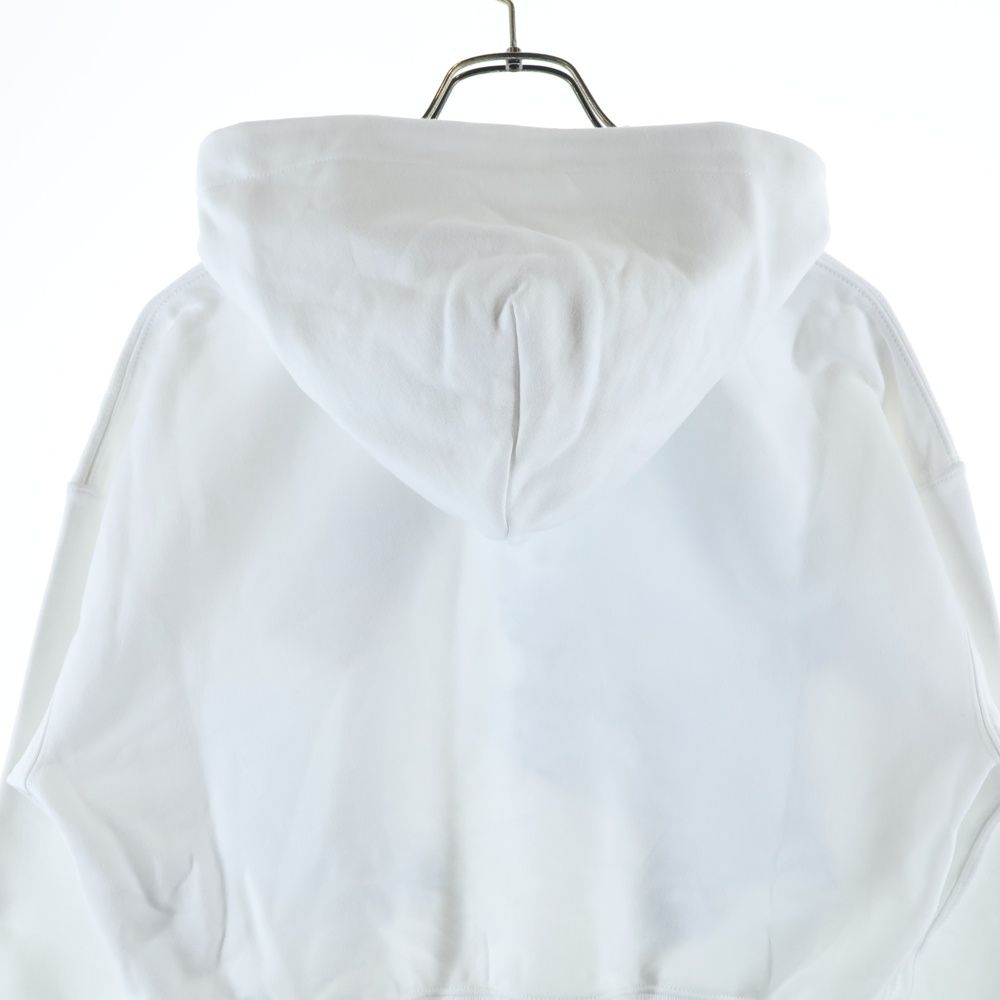 Gucci Higuchi Yuko Hoodie Logo Embroidery Pullover Sweatshirt White — view 4