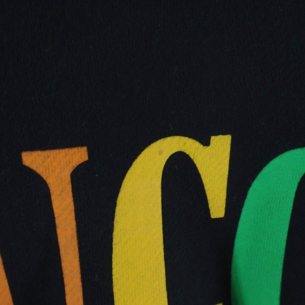 Gucci City Logo Print Pullover Sweatshirt Hoodie Black — view 4