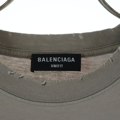 Balenciaga BB Pixel Boxy Fit T-Shirt BB Beige — view 6