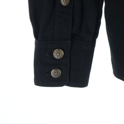 Chrome Hearts Vintage Denim Back Funi Western Jacket Black — view 4