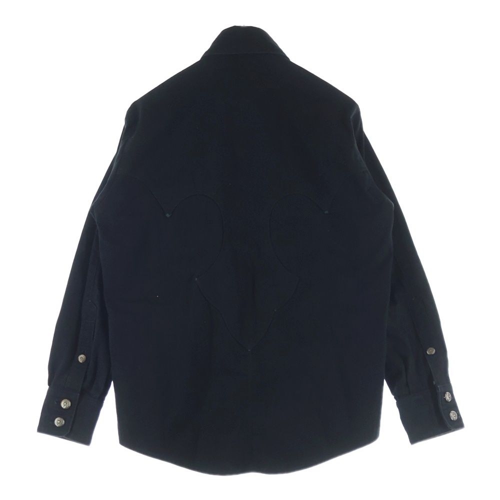 Chrome Hearts Vintage Denim Back Funi Western Jacket Black — view 2