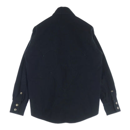 Chrome Hearts Vintage Denim Back Funi Western Jacket Black — view 2