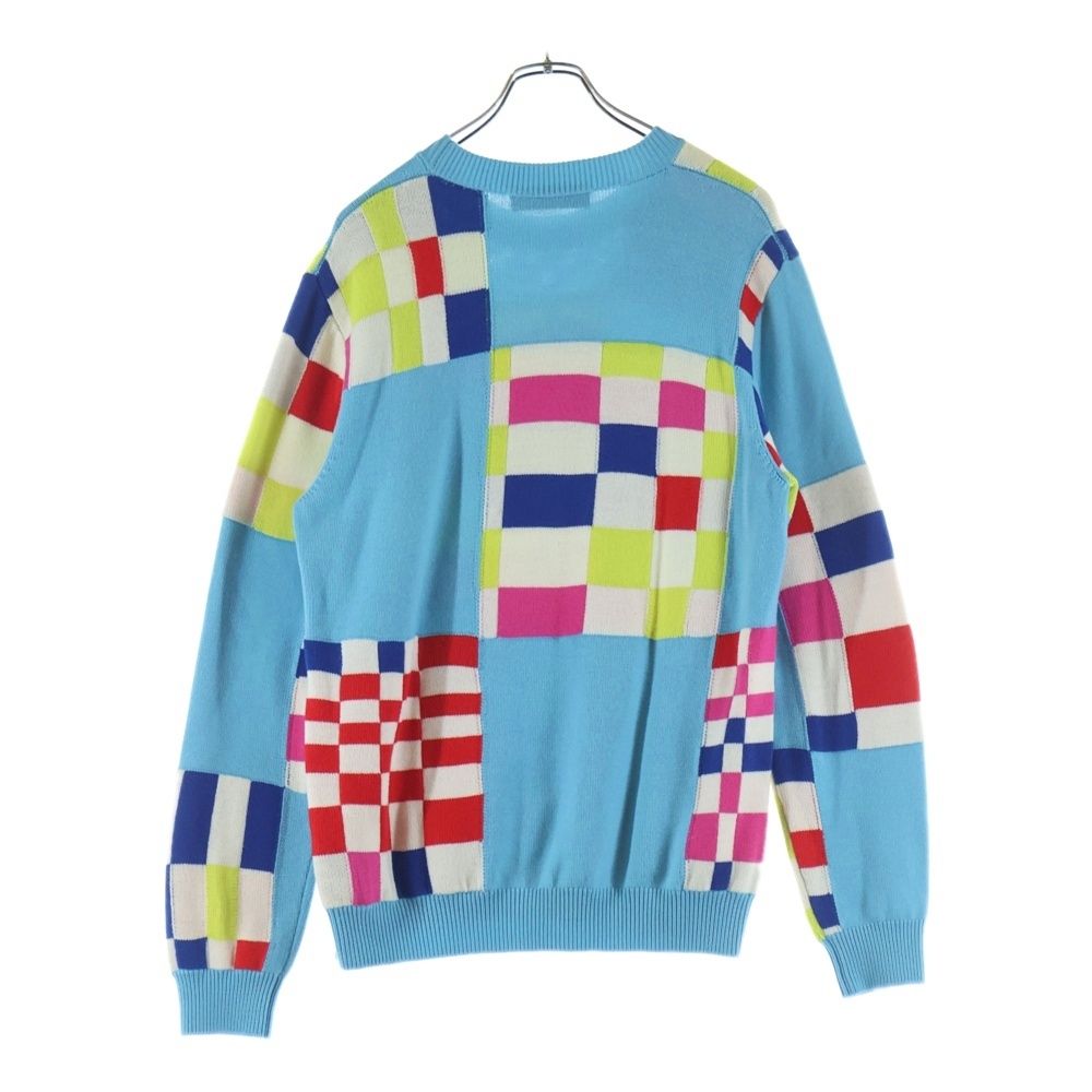 Louis Vuitton Dist Ted Giant Damier Neck Knit Sweatshirt Multi Ztb — view 2