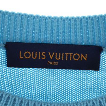 Louis Vuitton Dist Ted Giant Damier Neck Knit Sweatshirt Multi Ztb — view 6