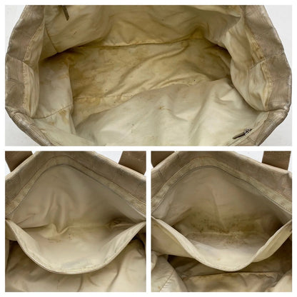Chanel Tote New Travel Beige CC Logo Business — view 8