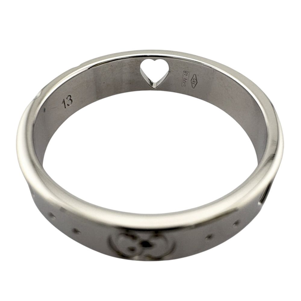 Gucci Icon Amor Ring 18k White Gold — view 5