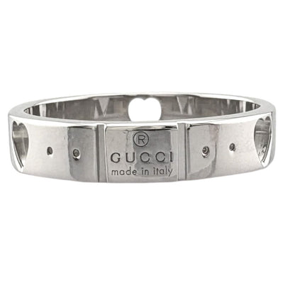 Gucci Icon Amor Ring 18k White Gold — view 4
