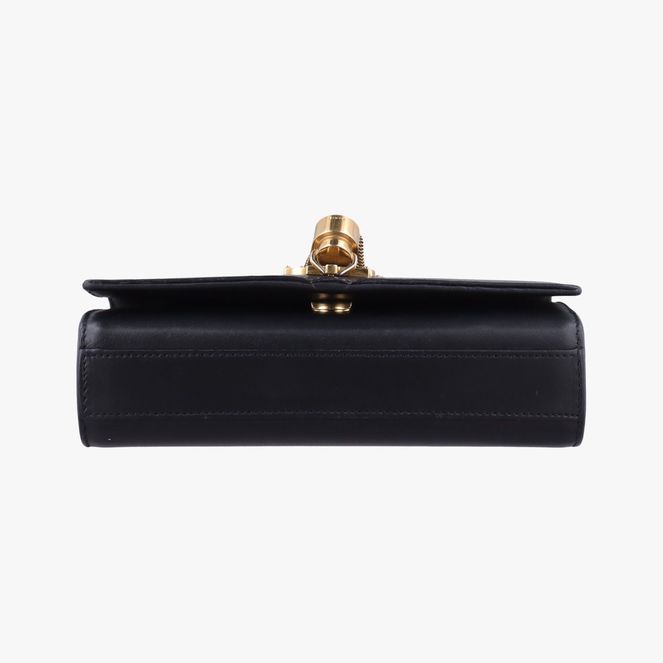 Saint Laurent Yves Kate Black Leather Messenger Bag — view 3