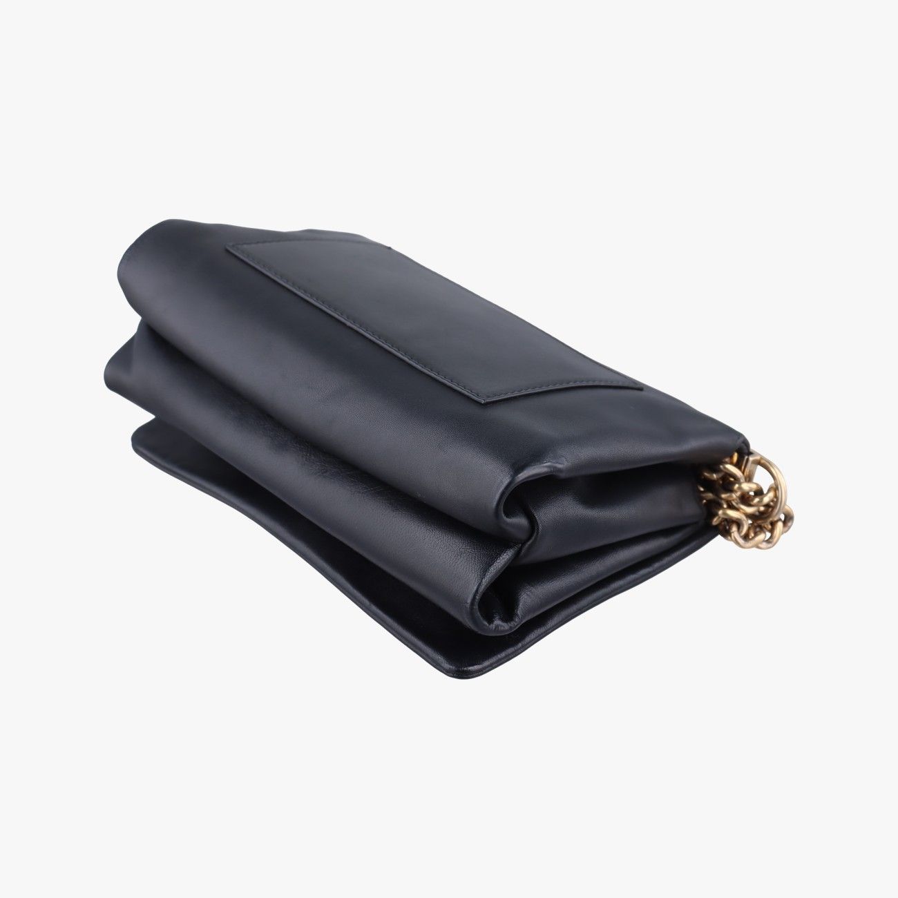 Versace Medusa Black Leather Messenger Bag — view 6