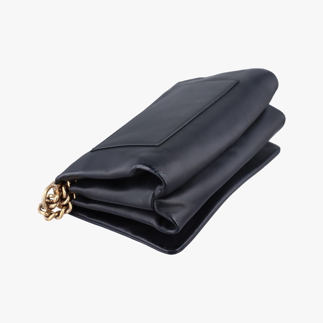 Versace Medusa Black Leather Messenger Bag — view 7