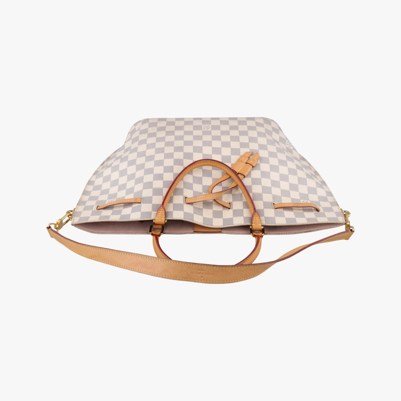 Louis Vuitton Girolatta Azur Damier Canvas Messenger Bag — view 8