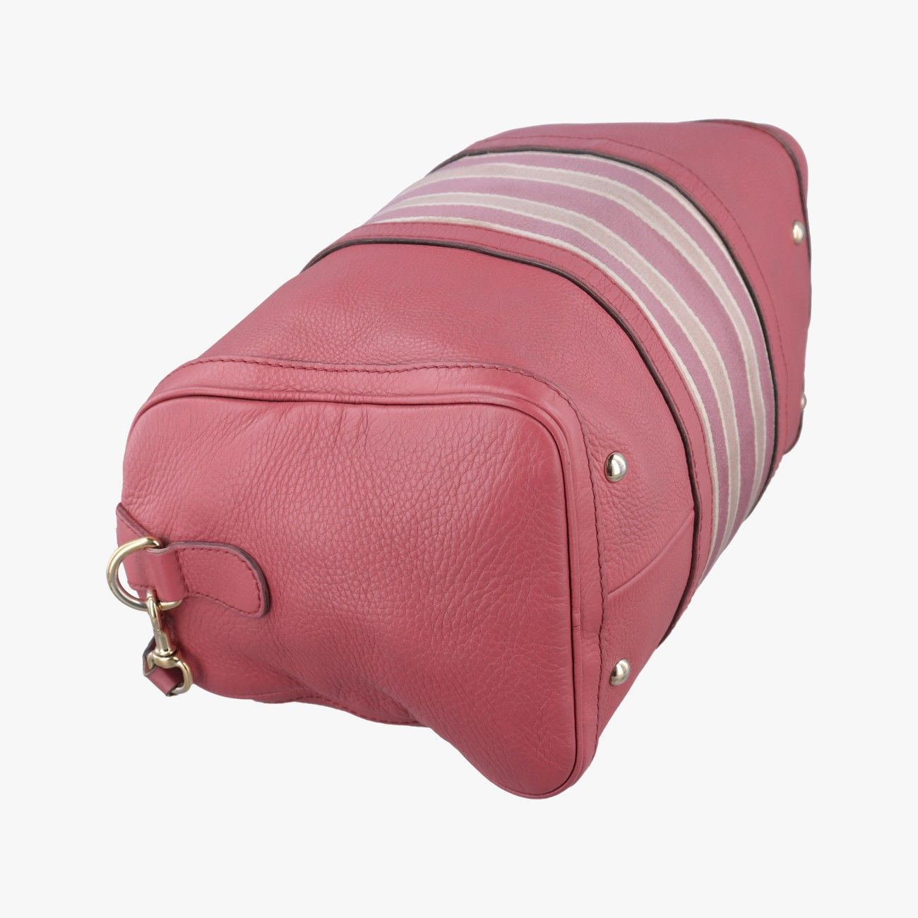Gucci Sherry Line Pink Multicolor Leather Messenger Bag — view 5