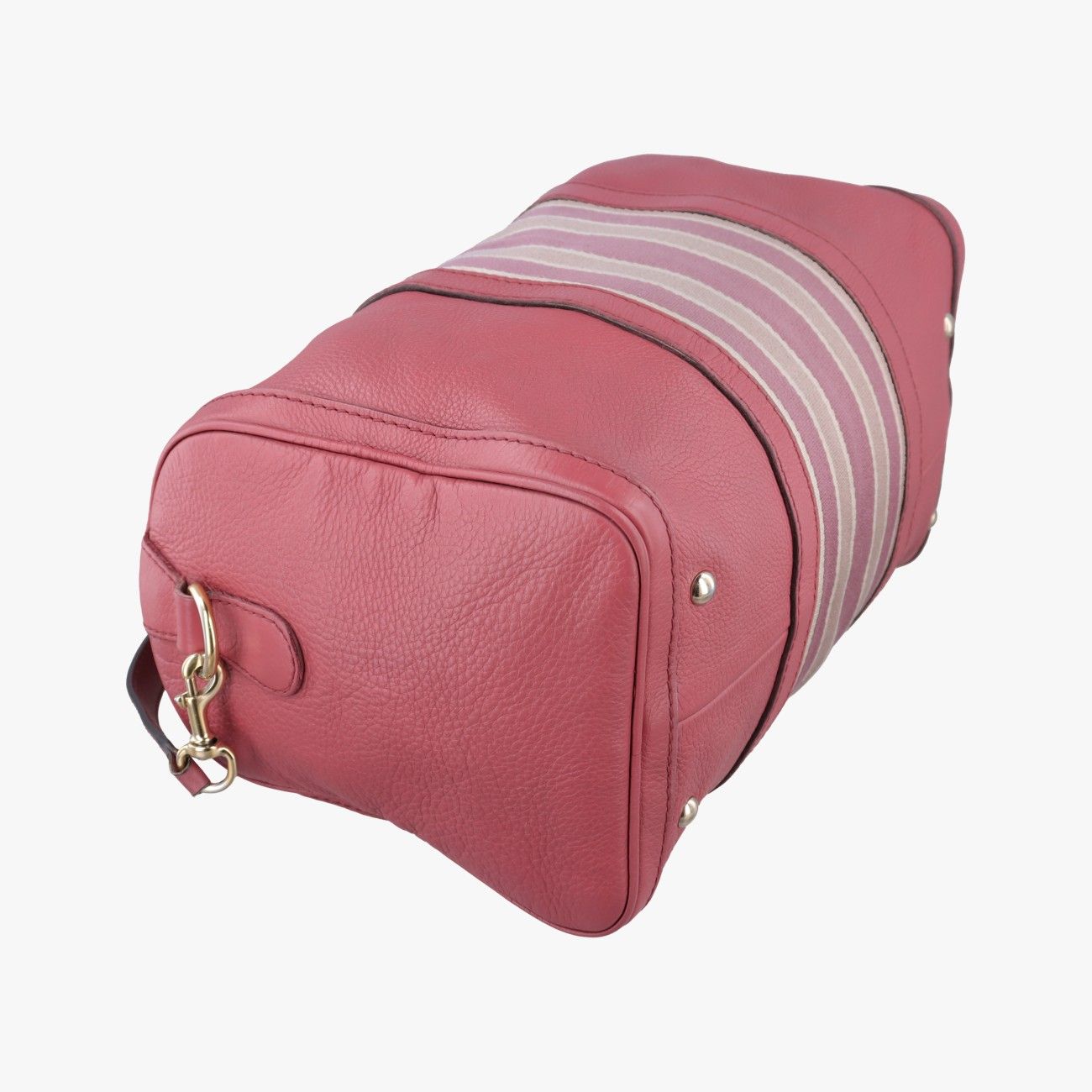 Gucci Sherry Line Pink Multicolor Leather Messenger Bag — view 7