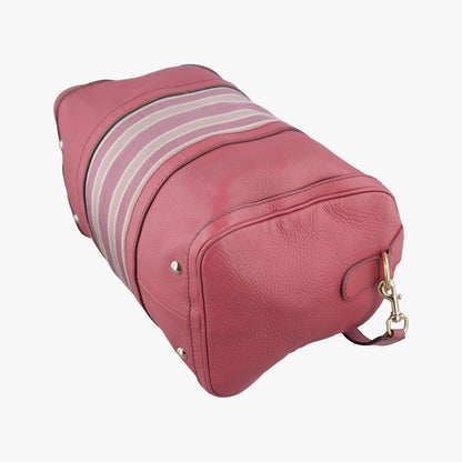 Gucci Sherry Line Pink Multicolor Leather Messenger Bag — view 6