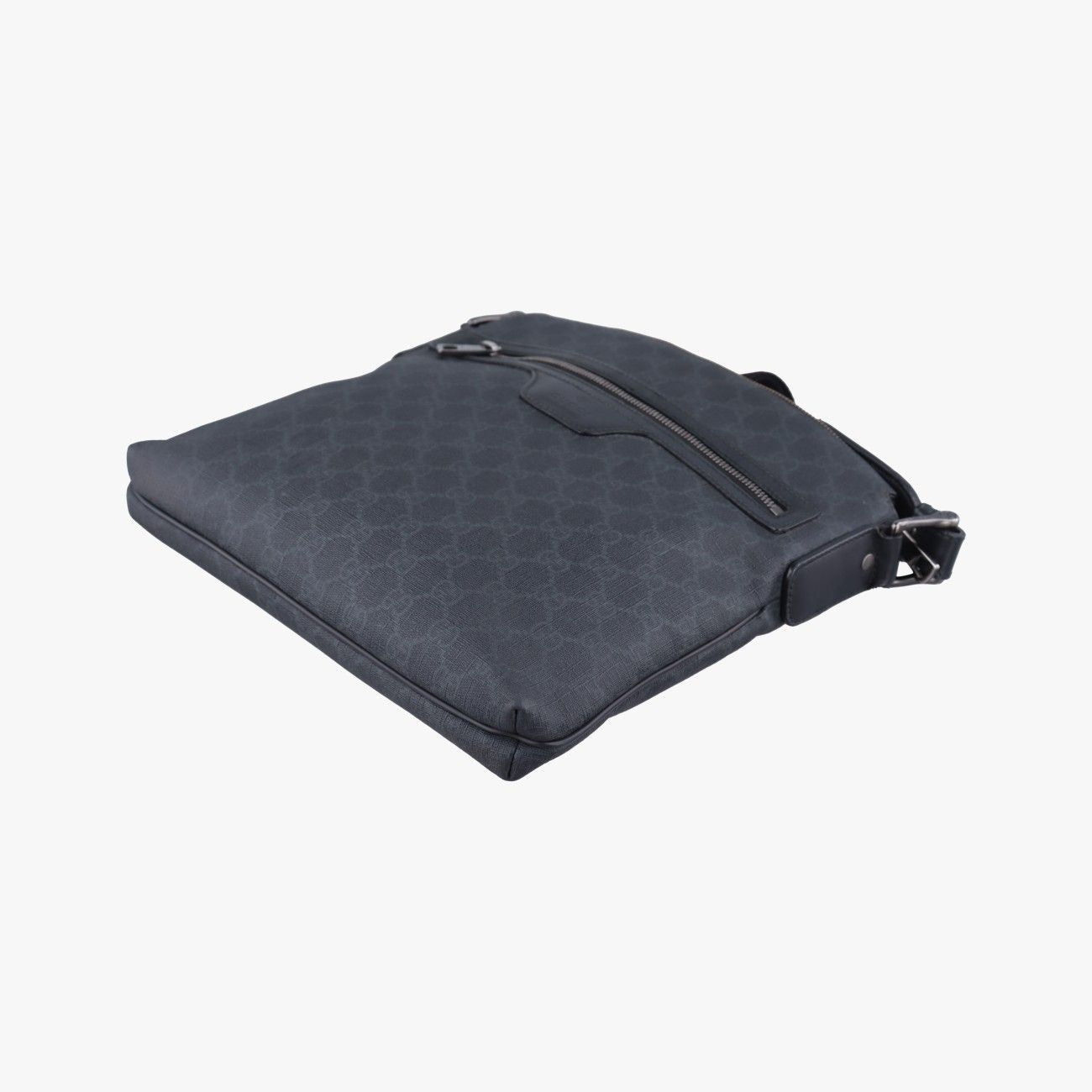 Gucci GG Supreme Black Canvas Tote — view 4