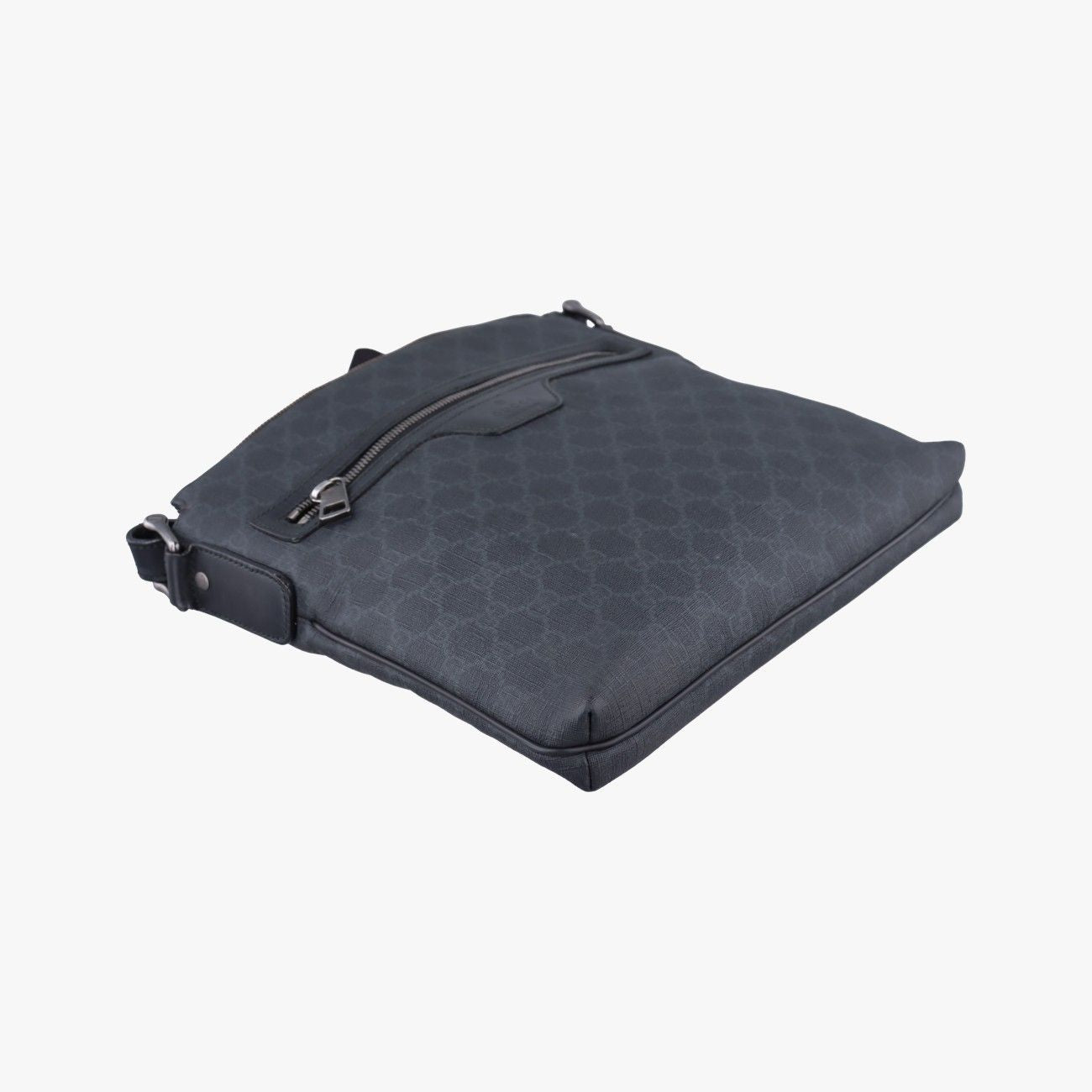 Gucci GG Supreme Black Canvas Tote — view 5