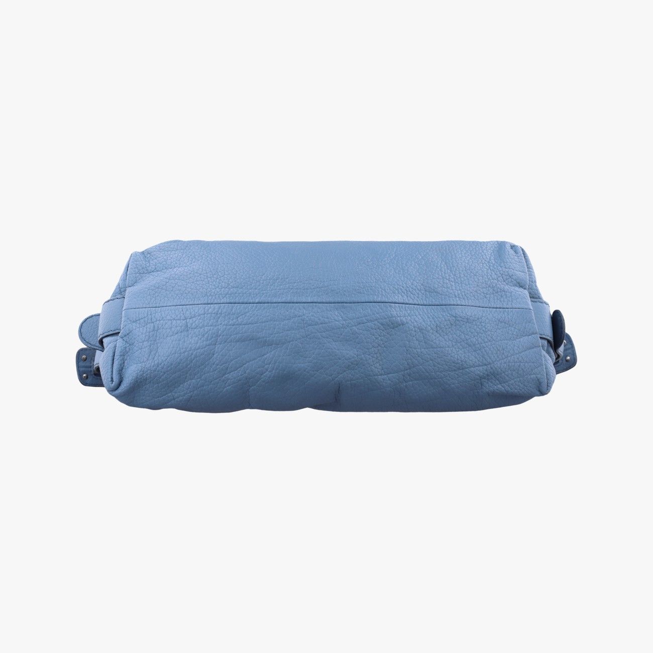 Gucci Bamboo Bar Blue Leather Messenger Bag — view 3