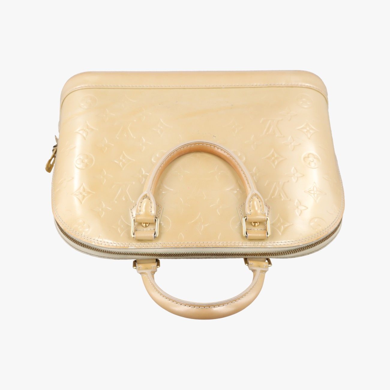 Louis Vuitton Alma PM Dune Vernis Handbag — view 8