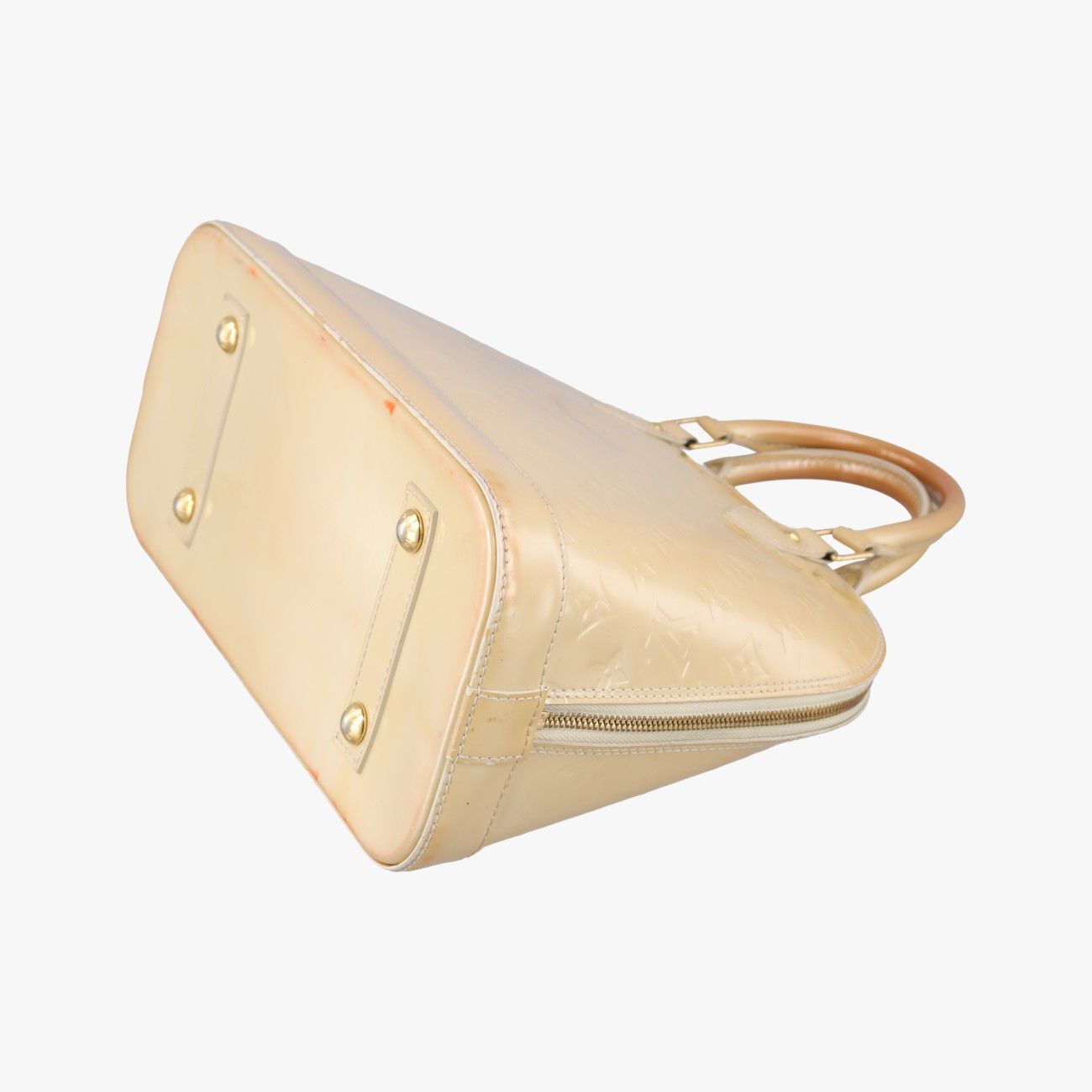 Louis Vuitton Alma PM Dune Vernis Handbag — view 6
