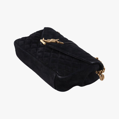 Saint Laurent Yves Envelope Black Messenger Bag — view 4