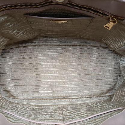 Prada Galleria Pink Saffiano Leather 31 Handbag — view 9
