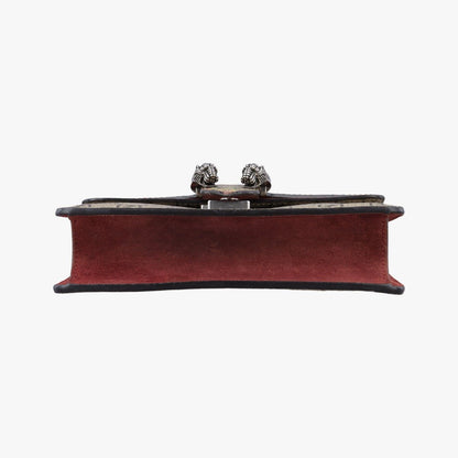 Gucci Dionysus Beige Red Multicolor Canvas Messenger Bag — view 3