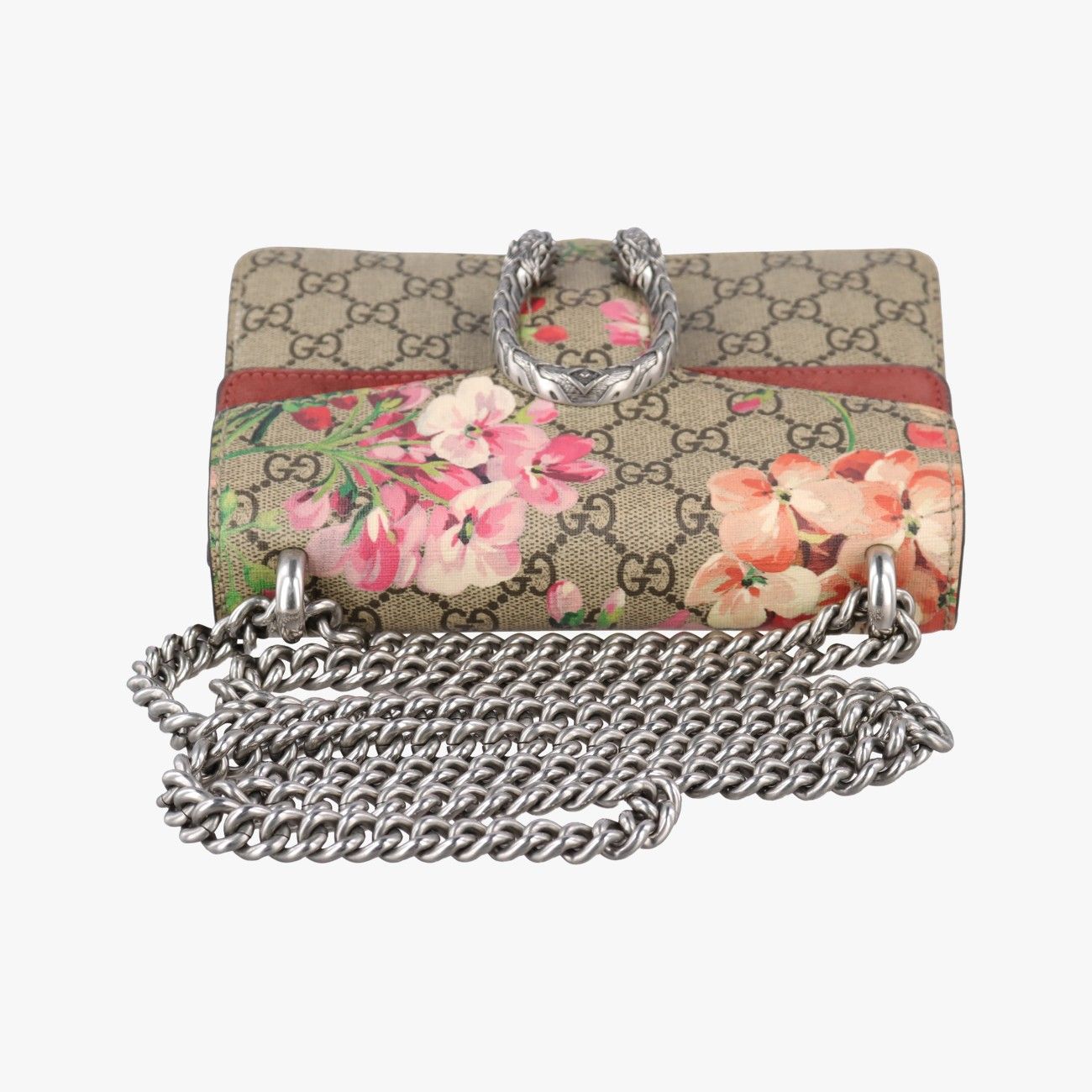 Gucci Dionysus Beige Red Multicolor Canvas Messenger Bag — view 8