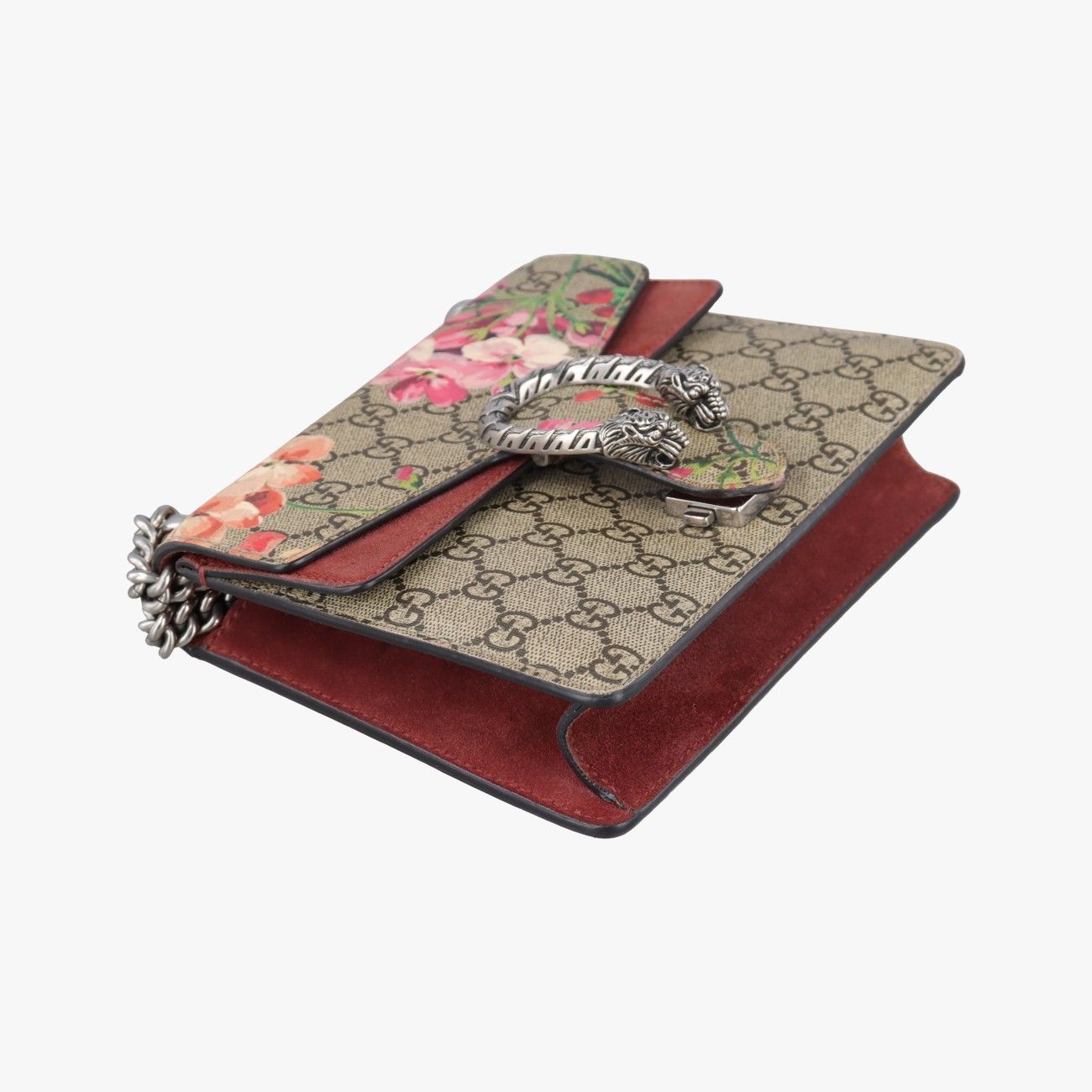 Gucci Dionysus Beige Red Multicolor Canvas Messenger Bag — view 5