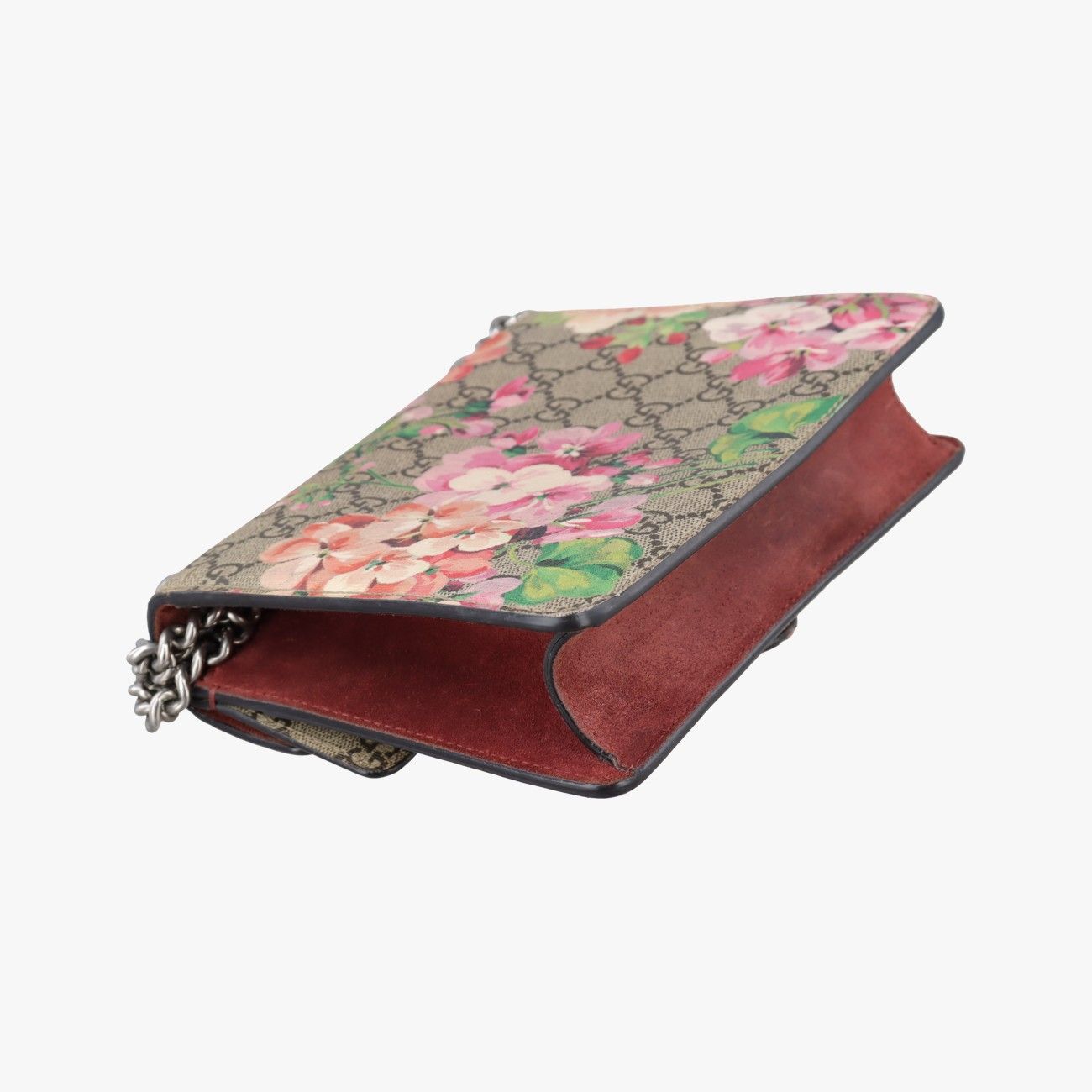 Gucci Dionysus Beige Red Multicolor Canvas Messenger Bag — view 7