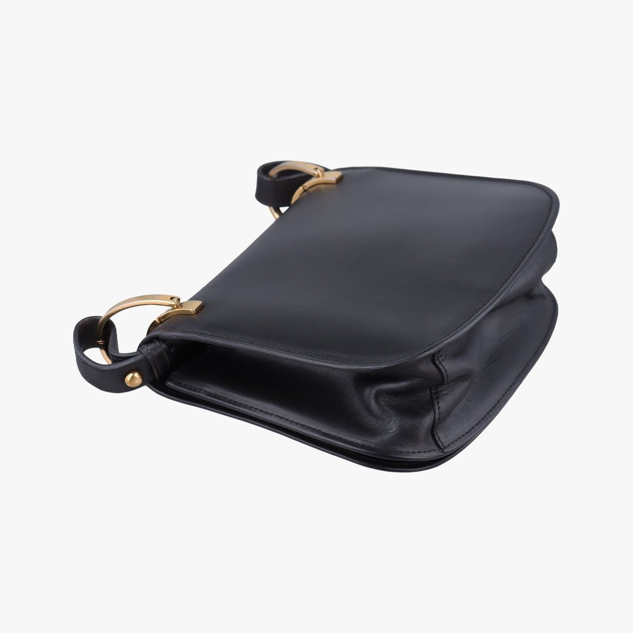 Prada Pioneer Black Leather 25 Messenger Bag — view 7