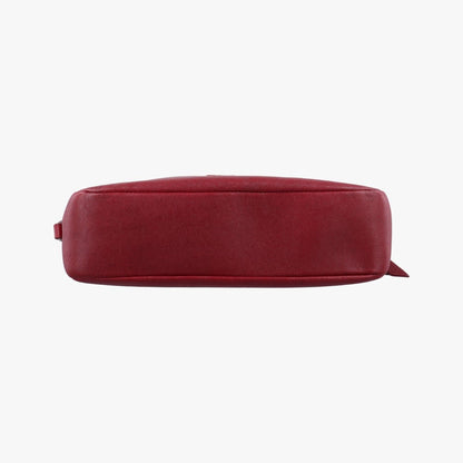 Saint Laurent Yves Camera Red Leather Messenger Bag — view 3