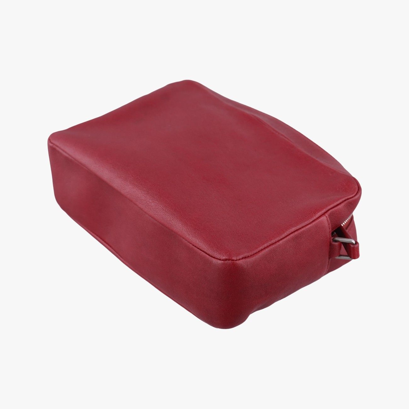 Saint Laurent Yves Camera Red Leather Messenger Bag — view 6