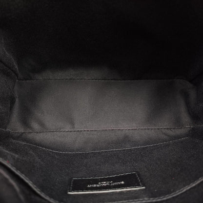 Saint Laurent Yves Camera Red Leather Messenger Bag — view 9